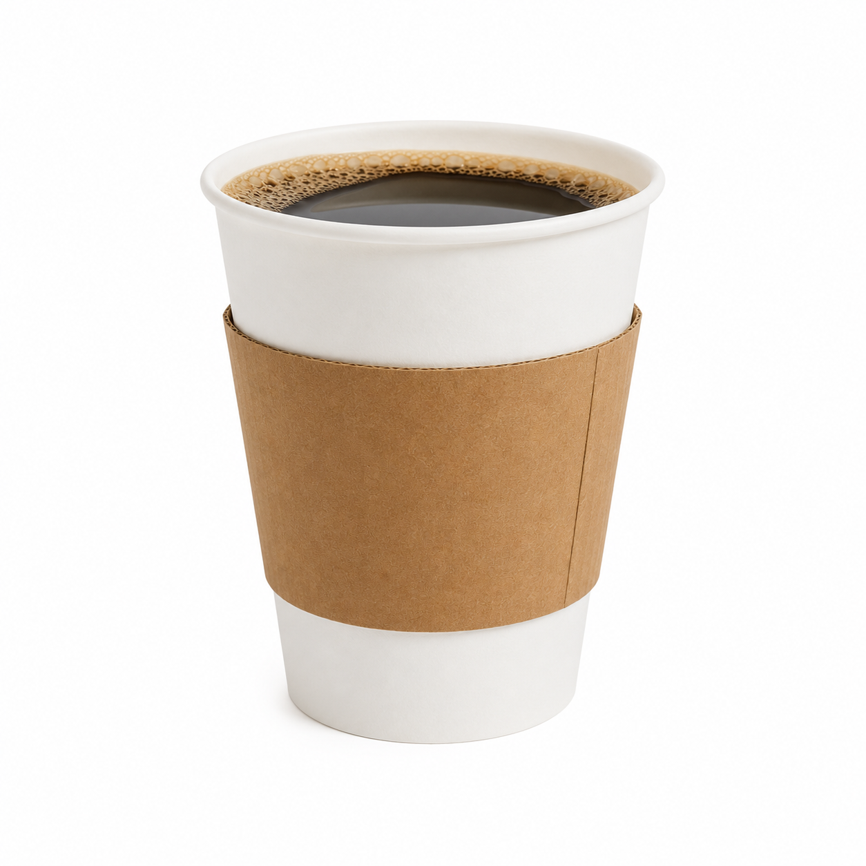 Hot Paper Cup — White