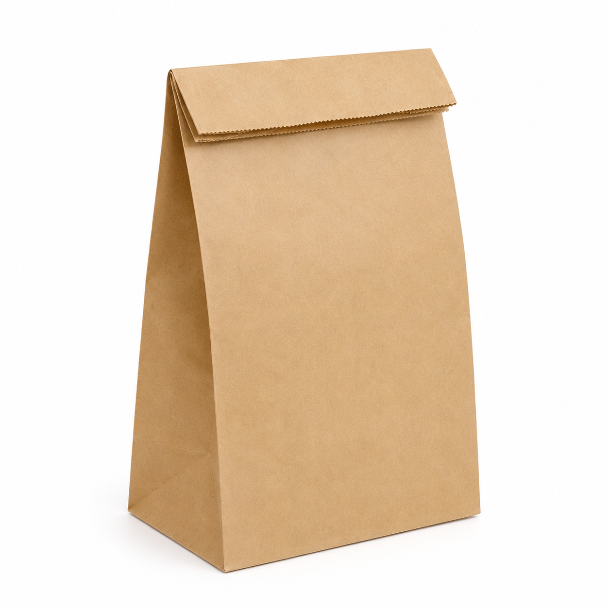 Kraft Grocery Bag — No Handle