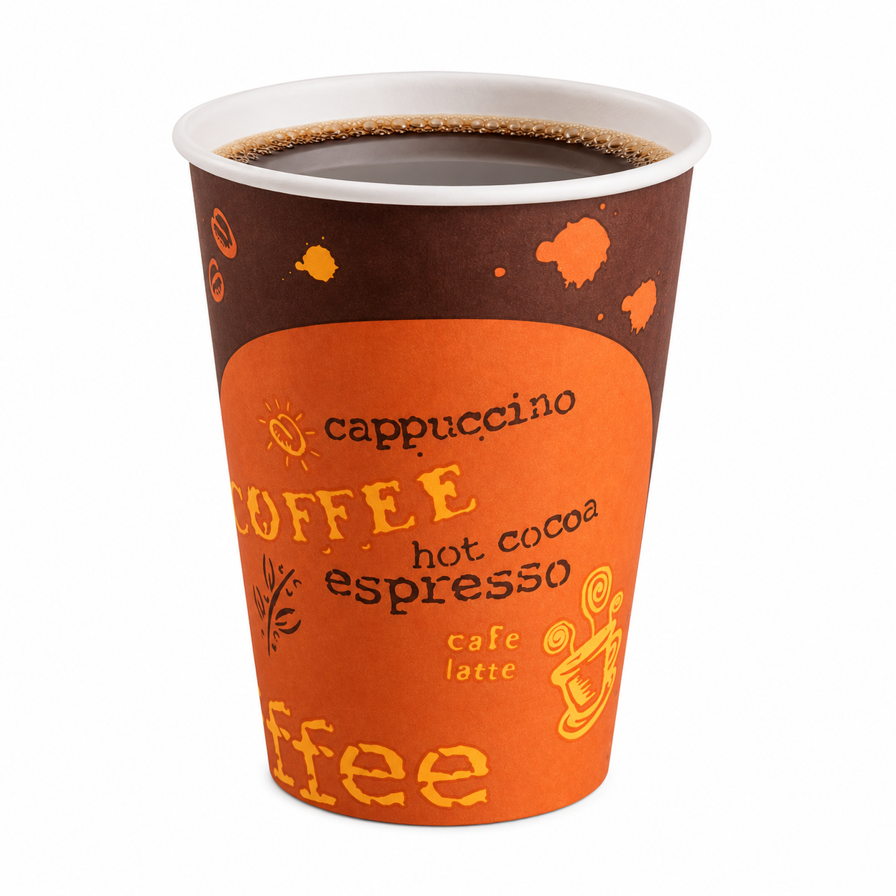 Hot Paper Cup 12oz — Print