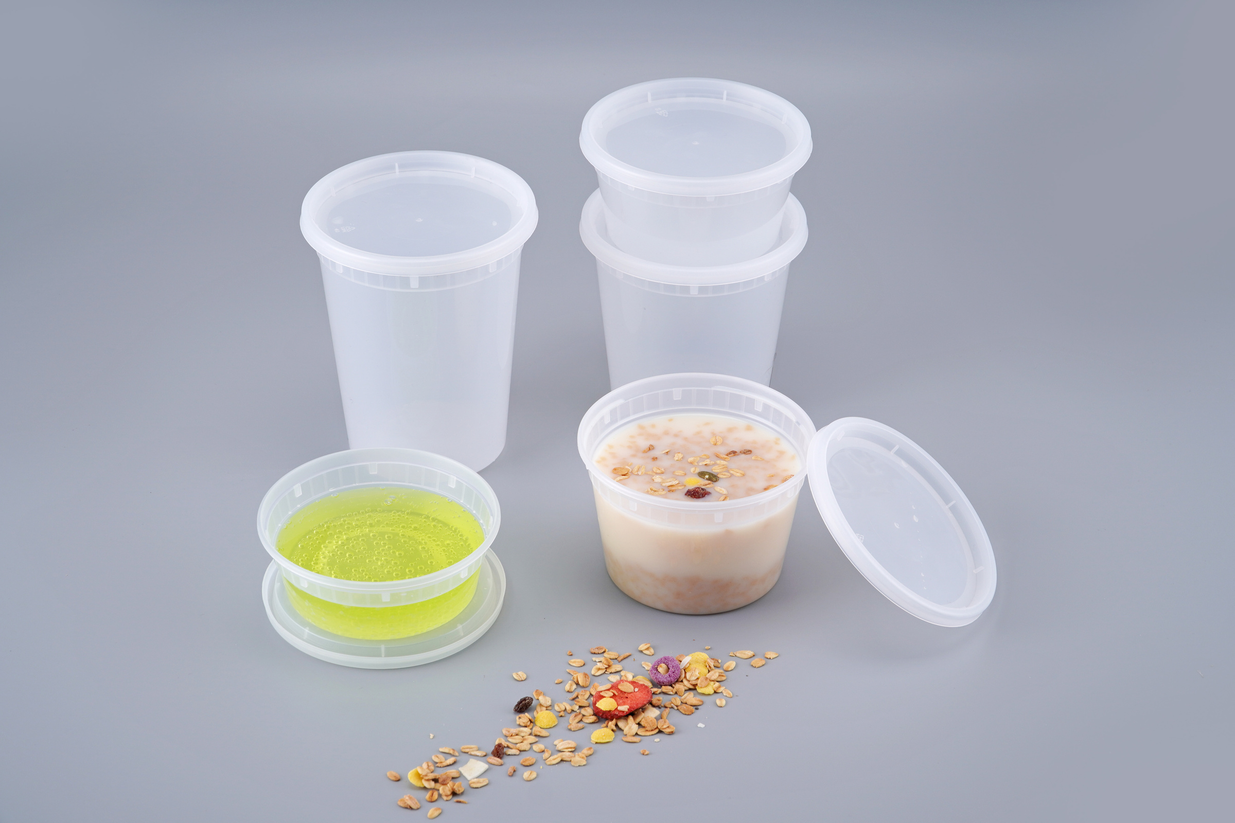Deli Container 32oz + Lid — Heavy Duty