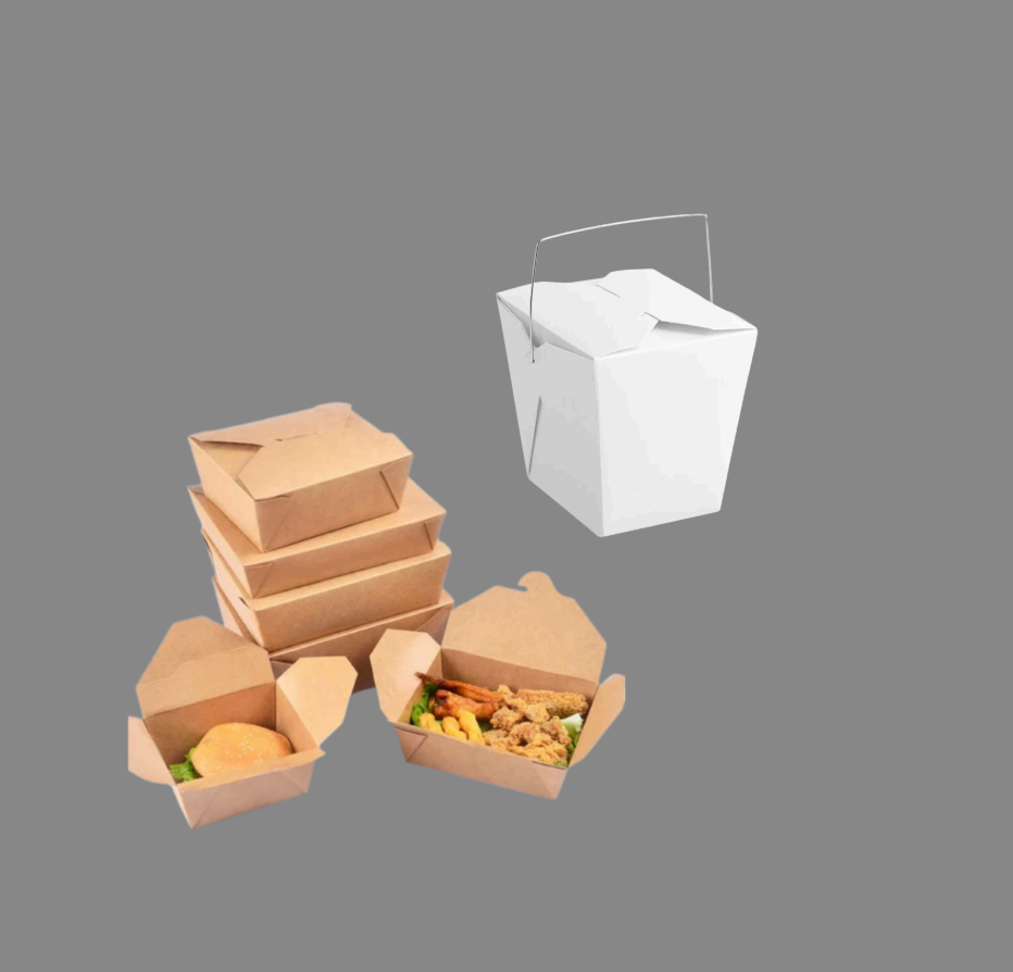 Kraft Paper Takeout Box