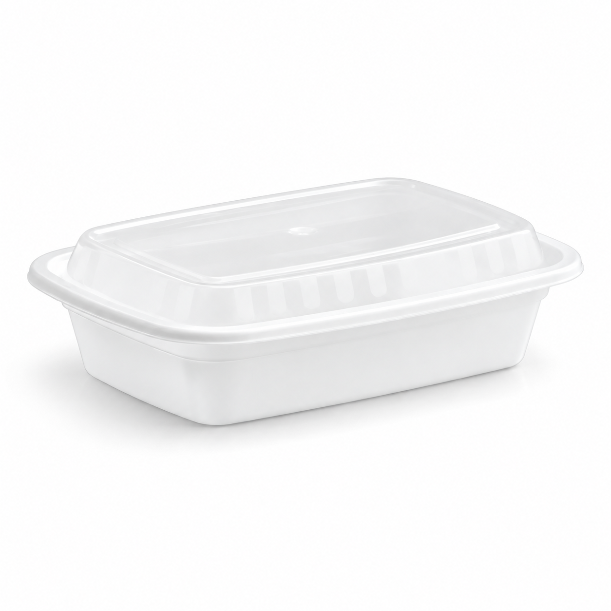 White Rectangular Container — Regular Duty