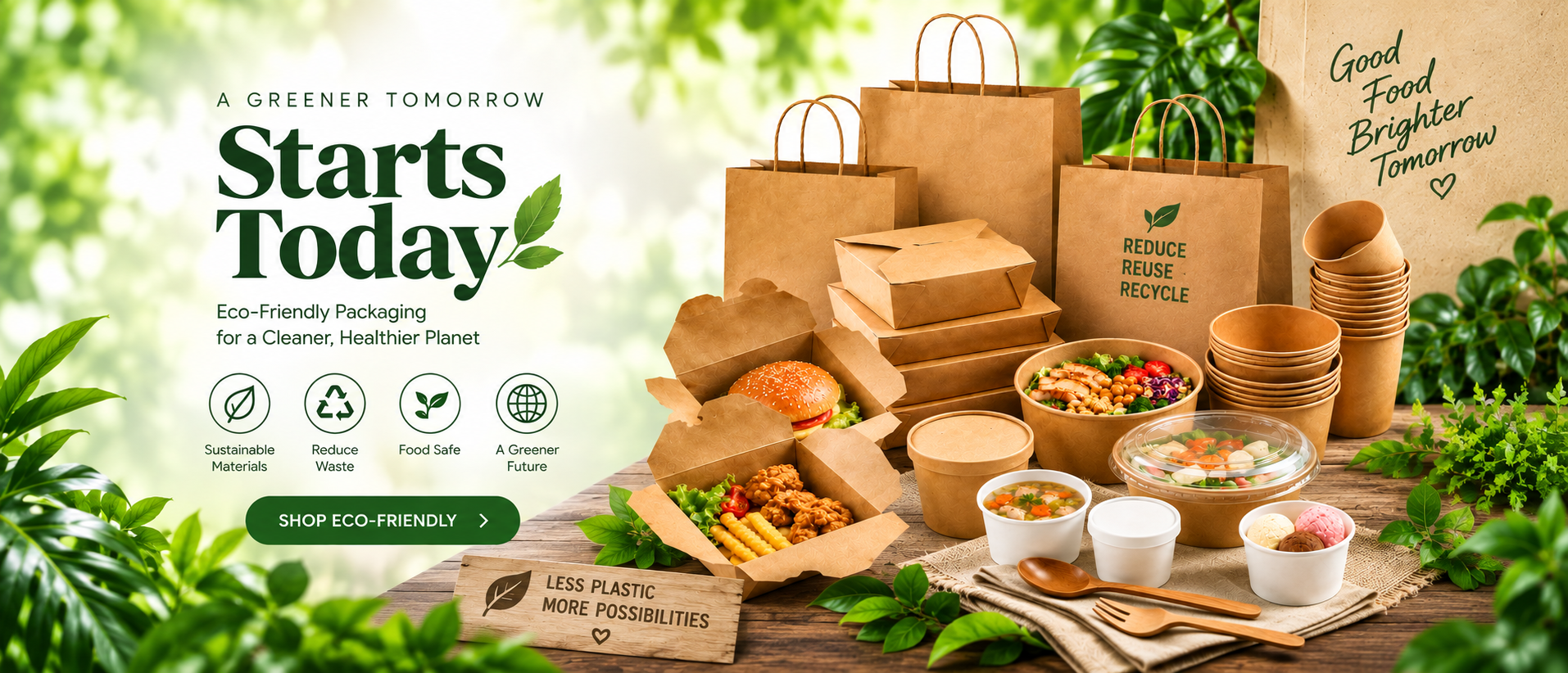Eco-friendly packaging for a greener tomorrow
