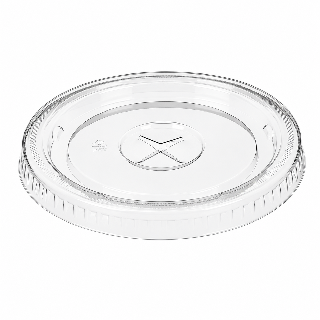 PET Flat Lid for Cold Cups