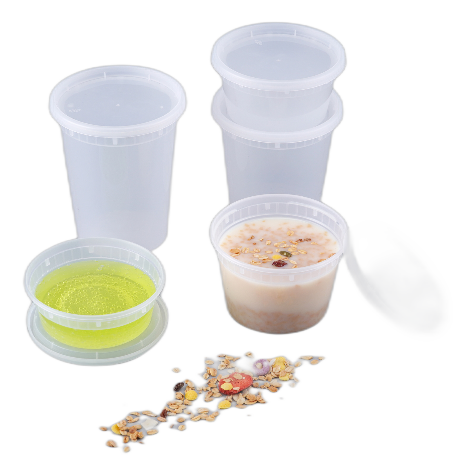 Deli Container 32oz + Lid — Heavy Duty