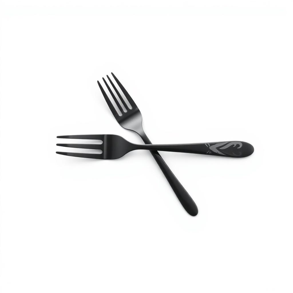 Wrapped Heavy Duty Fork — Black