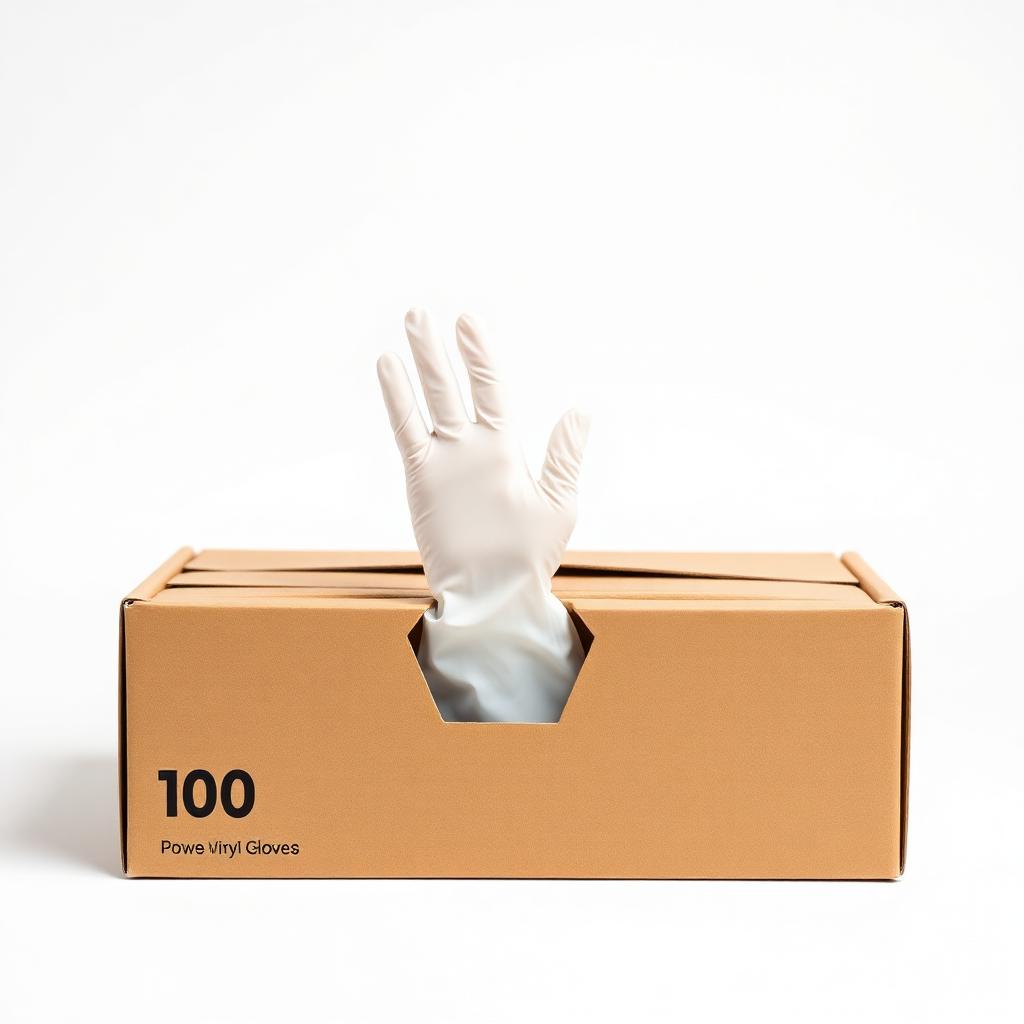 Vinyl Gloves — (Powder-Free)